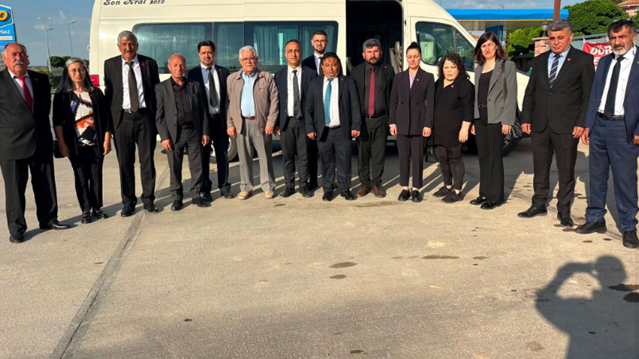 CHP Çorum örgütü TBMM Grup Toplantısı için Ankara'ya gitti