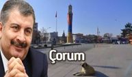 Fahrettin Koca'dan Çorum paylaşımı