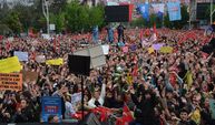 Ekrem İmamoğlu, Çorum’da mitinginden görüntüler...
