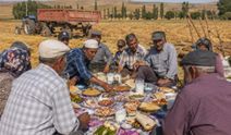 Çorum’da harman zamanı eski geleneklerle yaşatılıyor