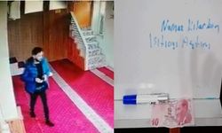 Namaz kılmak için camide elektrikli ısıtıcıyı çalıştıran gençten iç ısıtan hareket