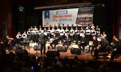 Çorum'da Türk Halk Müziği konseri  