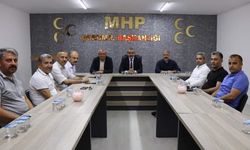Karapıçak, Sendika Şube Başkanlarıyla biraraya geldi