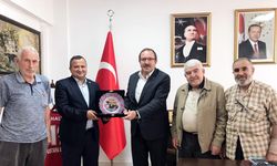 Necmettin Uzun’dan Mustafa Bayrak’a teşekkür ziyareti