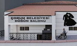 Çorum Belediyesi beş yıldızlı 'düğün salonu' yapıyor