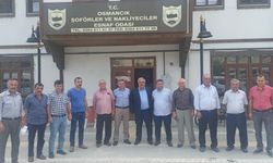 ÇESOB Başkanı Recep Gür'den Osmancık Ziraat Odası'na ziyaret