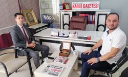 Kaymakam Soydaş’dan Kargı Gazetesi'ne ziyaret