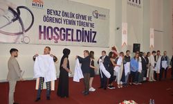 Hitit Üniversitesi’nde beyaz önlük giyme töreni