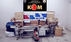 Çorum'da kaçak sigara operasyonu