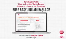 Türk Eğitim Vakfı burs başvuruları başladı