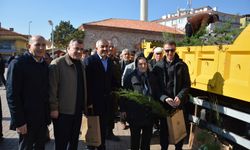 Alaca’da vatandaşlara fidan dağıtıldı