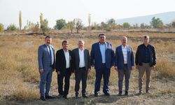 Osmancık'a yapılacak konutların yerini incelediler