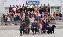 Anaokulu öğrencileri Jandarma ile tanıştı