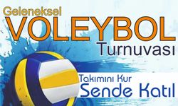 Voleybol turnuvasına başvurular devam ediyor