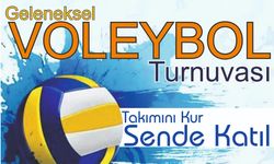 Geleneksel voleybol turnuvası başlıyor!