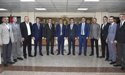 TSO heyetinden Bakan Yardımcısı Muhsin Dere'ye ziyaret