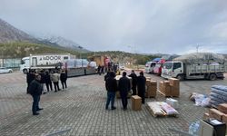 Kargı’dan depremzedelere 7 kamyon yardım malzemesi gönderildi