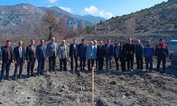 Kamil Köyü’nde örnek meyve bahçesi oluşturuldu
