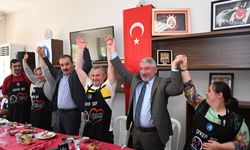 Rektör Öztürk ve Başkan Aşgın, engelli öğrenciler ile yemek yaptı