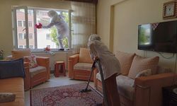 Ev temizliği hizmetiyle yaşlıların yüzü gülüyor