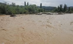 Şiddetli sağanak hayatı felç etti, tarım arazileri zarar gördü