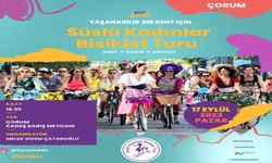 Çorum’da Süslü Kadılar Bisiklet Turu yapılacak