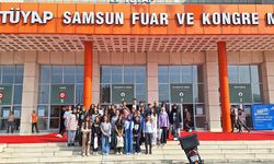 Osmancıklı öğrenciler Samsun'da düzenlenen TÜYAP Kitap Fuarına katıldılar