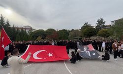 Osmancık’ta “İlelebet Cumhuriyet” marşı eşliğinde 100’üncü yıl kutlaması