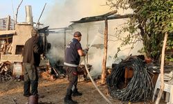 Sungurlu'da korkutan ev yangını