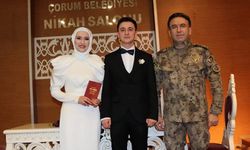  Arif Pehlivan, çiftin nikah şahidi oldu