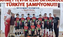 Ahmet Vefik İleri Ortaokulu Türkiye şampiyonu oldu
