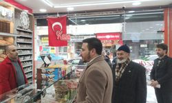 Seyit Ahmet Güher Sungurlu'da esnafı ziyaret etti