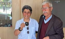 Bektaşoğlu Köyü’nün ilk kadın muhtarı mazbatasını aldı