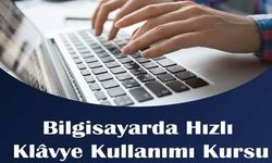 Osmancık'ta hızlı klavye kullanımı kursu başlıyor