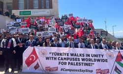 AK Gençlik İsrail’i protesto ederek boykot çağrısında bulundu