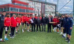Dünya ve Avrupa Şampiyonu Ampute Futbol Milli Takımına destek ziyareti