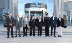Jandarma Genel Komutanı Çetin, Çorum Belediyesi’ni ziyaret etti