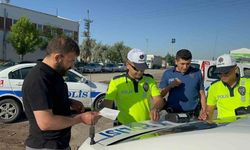 Sahte plaka ile yakalanıp 48 bin lira ceza yiyen sürücü gözaltına alındı