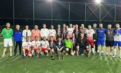 Futbol turnuvasının şampiyonu: İlçe Emniyet Amirliği