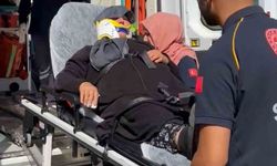 Halk otobüsünün çarptığı yaşlı kadın ağır yaralandı