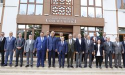 Kültür ve Turizm Bakanı Mehmet Nuri Ersoy, Çorum Valiliği'ni Ziyaret Etti