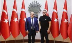 Çorum FK Başkanı Oğuzhan Yalçın, Vali Zülkif Dağlı'yı Ziyaret Etti