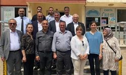 CHP Heyeti'nden Hamit Dereli'ye kutlama ziyareti