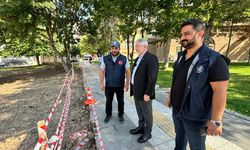 Recep Tayyip Erdoğan Caddesi’ne park yapılıyor