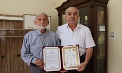 Osmancık'ta Behçet Alpağut, azmetti 75 yaşında hafız oldu