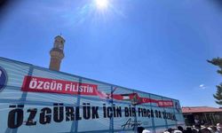 Bu fırça darbeleri özgür Filistin için