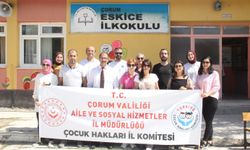 Çorum Aile ve Sosyal Hizmetler İl Müdürlüğü’nden Çocuk Hakları İçin Anlamlı Ziyaret