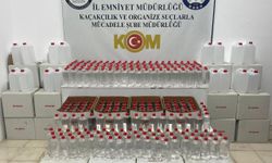 Samsun'da bin litre etil alkol ele geçirildi, 1 zanlı gözaltına alındı