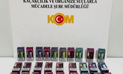 Samsun'da kaçakçılık operasyonunda 37 elektronik sigara ele geçirildi