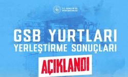 Gençlik ve Spor Bakanlığı Yurt Sonuçları Yayınlandı: Kayıt İçin Son Gün 7 Eylül